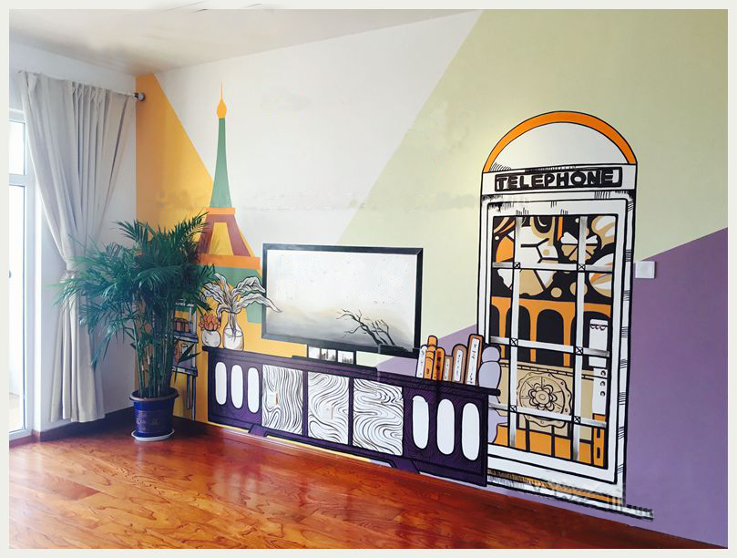 【樣板間彩繪項(xiàng)目案例】——鄭州升龍?zhí)靺R