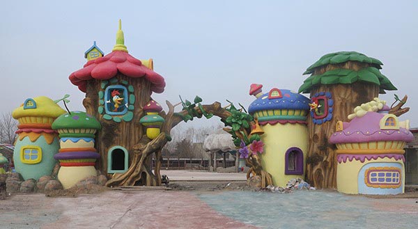 【幼兒園大門(mén)景觀(guān)雕塑】——眉山寶貝智慧園