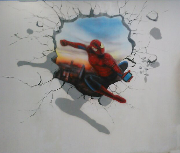 【3D立體畫項目】——平頂山星輝手機店案例